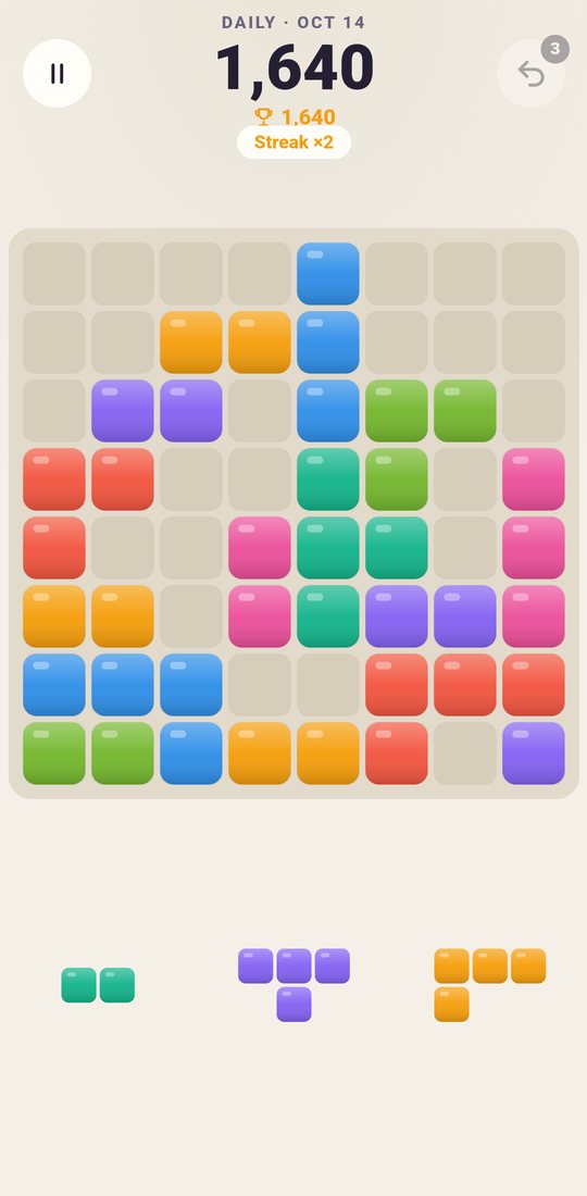Daily challenge in the light theme